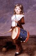 Martin  Drolling Portrait of the Artist-s Son as a Drummer France oil painting reproduction